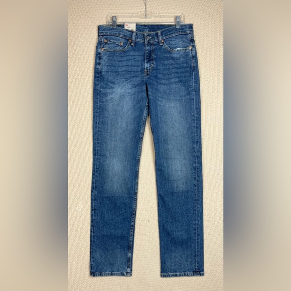 Levi's Other - Levi's Blue Denim Jeans 514 Straight Fit Mens 32W 36L
